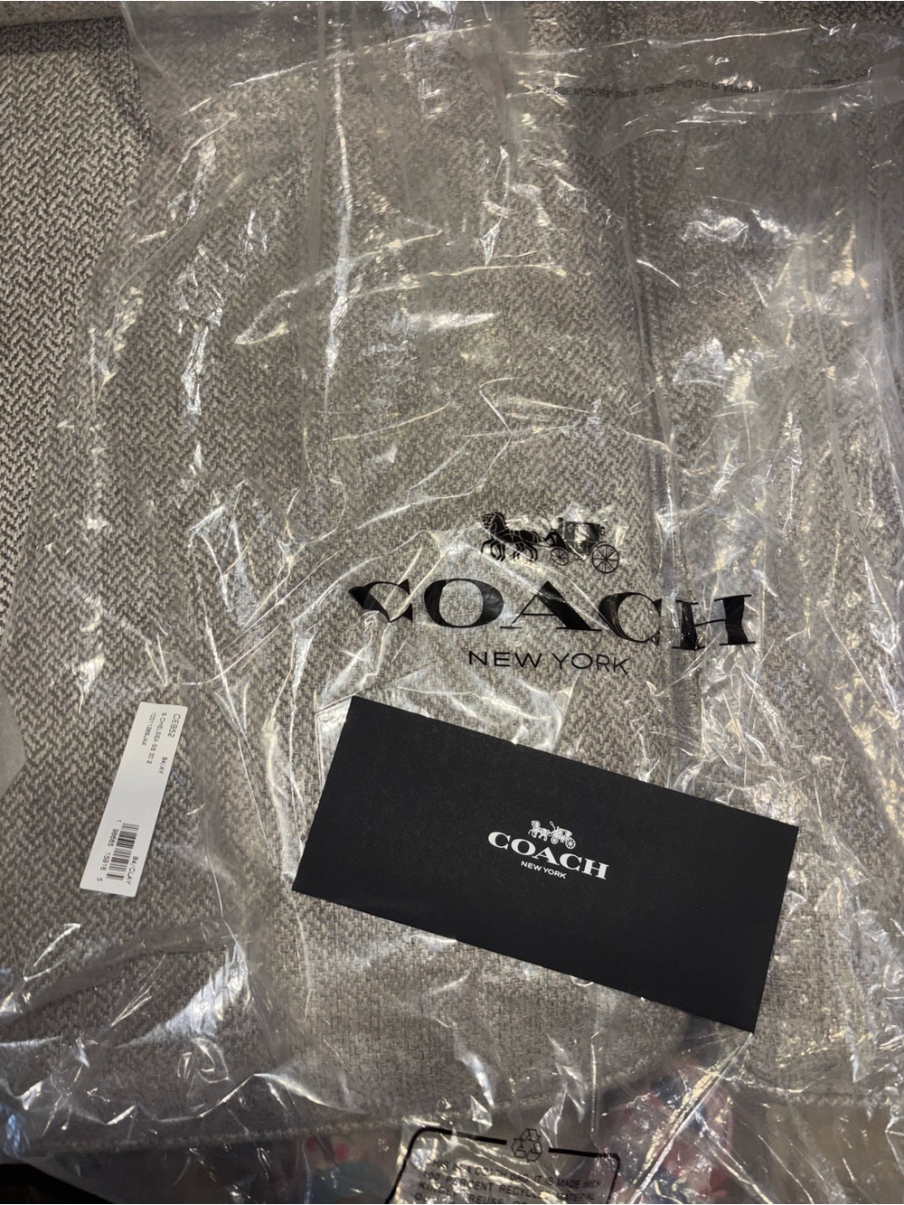 Coach Chelsea 30 Suede Clay / brass NWT - Picture 6 of 10